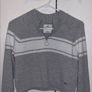 Grey Hollister sweater